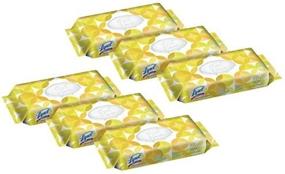 img 4 attached to 🍋 Lysol Lemon Lime Blossom Disinfecting Wipes - 80 Wipes per Pack (6 Packs) - 17.7 oz