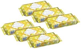 img 2 attached to 🍋 Lysol Lemon Lime Blossom Disinfecting Wipes - 80 Wipes per Pack (6 Packs) - 17.7 oz