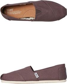 img 4 attached to TOMS Classics Womens Canvas Canvas 001001B07 GREY