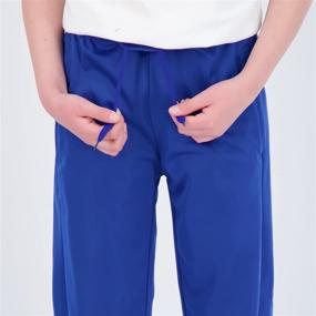 img 2 attached to 👖 Real Essentials 3 Pack: Boys' Tricot Open Bottom Fleece-Lined Sweatpants with Pockets – Comfortable and Stylish Kids' Activewear!