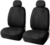 auto high car seat covers for front seats only logo