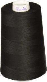img 1 attached to 🧵 Black Maxi-Lock Cone Thread Spool by American & Efird