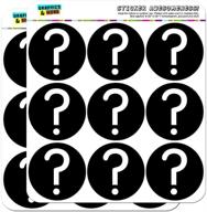 🔍 mystery question mark 2" planner calendar scrapbooking crafting stickers - opaque: unveil creativity with intriguing designs! logo