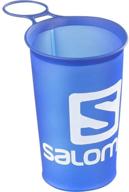 🏃 salomon soft cup speed 150ml/5oz: ultra-convenient and foldable hydration solution logo