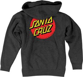 img 2 attached to Santa Cruz Skateboards Pullover Sweatshirt: Boys' Clothing Essential with Fashionable Hoodies & Sweatshirts