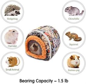 img 2 attached to Convenient Portable Small Animal Hedgehog Carrier Bag with Detachable Strap – Ideal for Traveling with Hamsters, Guinea Pigs, Rats, and Chinchillas