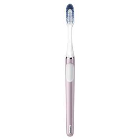 img 1 attached to 🪥 Oral-B Clic Rose Manual Toothbrush with Brush Head and Magnetic Holder: Efficient Dental Care