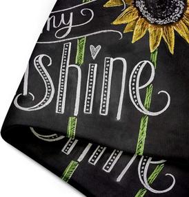 img 1 attached to Decorative Sunshine Sunflowers Painting Pillowcases