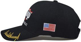 img 2 attached to 🧢 Donald Trump 2024 Cap - MAGA USA Baseball Caps: Support and Save America Again with this Stylish Hat