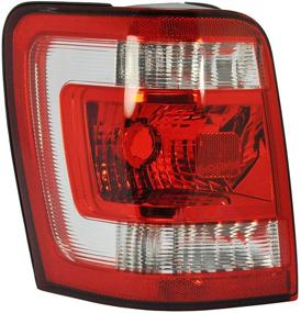img 2 attached to 🚦 Надежный задний фонарь LH для водителя для Ford Escape 2008-2012 FO2800210 8L8Z13405A