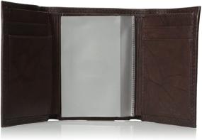 img 1 attached to 👔 Buxton Men's Threefold Wallet Brown: Sleek and Functional Accessory for the Modern Gentleman