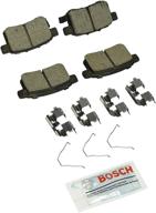 bosch bc1451 quietcast premium ceramic rear disc brake pad set for acura tsx and honda accord logo