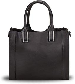 img 2 attached to Genuine Leather Satchel Handmade Shoulder Women's Handbags & Wallets for Totes