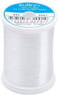 sulky 232s-2001 premium invisible thread for sewing: 2200-yard clear spool logo