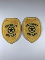 pack security officer guard embroidered logo