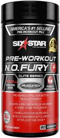 img 4 attached to 💪 Nitric Oxide Fury Pre-Workout Supplement - Six Star Nitric Oxide, Pre Workout Pills for Men & Women, Sports Nutrition Pre-Workout Products, Nitric Oxide Pre Workout Pills, 60 Count