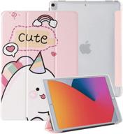 tikeda kids girls case for ipad 8th and 7th generation 2020/2019 10 tablet accessories logo