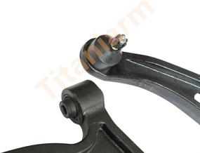 img 1 attached to 🚗 Titaniarm Front Lower Control Arm & Ball Joint for 03-08 Honda Pilot & 01-06 Acura MDX - Enhanced Performance & Perfect Fit