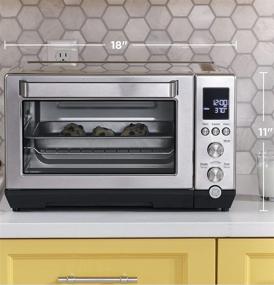 img 2 attached to 🍞 GE Quartz Convection Toaster Oven - Large Capacity with 7 Cook Modes &amp; Oven Accessories - 1500 Watts, Stainless Steel Countertop Kitchen Essentials