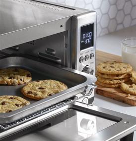 img 1 attached to 🍞 GE Quartz Convection Toaster Oven - Large Capacity with 7 Cook Modes &amp; Oven Accessories - 1500 Watts, Stainless Steel Countertop Kitchen Essentials