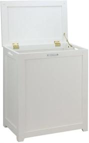 img 3 attached to Oceanstar Storage Laundry Hamper in White: Ideal for Organizing and Storing Laundry