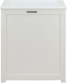 img 2 attached to Oceanstar Storage Laundry Hamper in White: Ideal for Organizing and Storing Laundry