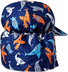 img 2 attached to 👒 Seersucker Boys' Accessories: Flap Happy Toddler Original Hats & Caps