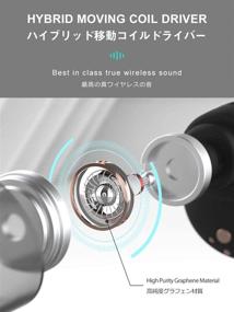 img 3 attached to MEES Blue True Wireless Earbuds Sports, Waterproof IPX4 Bluetooth 5.0 Headphones with Rich Bass, HiFi 3D Stereo in-Ear Earphones w/Mic, 3-4 Hours Playback Time, Noise Cancelling Auto-Pairing Headsets