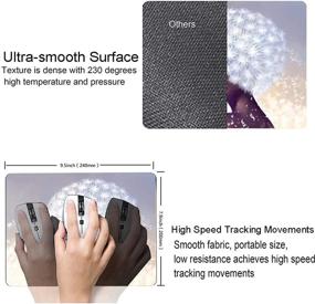 img 2 attached to African Dandelion Waterproof Non Slip MousePads