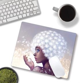 img 1 attached to African Dandelion Waterproof Non Slip MousePads