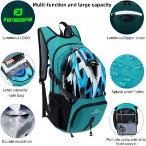 img 3 attached to 🎒 Ultimate Hiking Companion: Lightweight Hydration Backpack with 2L TPU Water Bladder