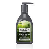 🌲 jason natural men's all-in-one body wash: forest fresh 30 oz - ultimate hydration and refreshment for him logo