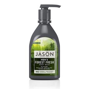 img 4 attached to 🌲 Jason Natural Men's All-In-One Body Wash: Forest Fresh 30 Oz - Ultimate Hydration and Refreshment for Him