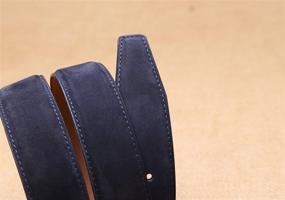 img 1 attached to 🧔 Refined Ground Mind Nubuck Leather Dress Accessories for Men