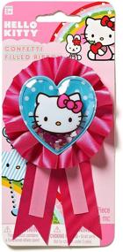 img 1 attached to 🎀 American Greetings Hello Kitty Party Supplies: Award Ribbon & Confetti Combo (1-Count)