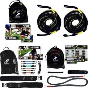 img 4 attached to 🏽 Kbands Elite Speed Training Kit with Reactive Stretch Cord and Victory Ropes