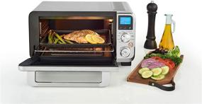 img 4 attached to 🍞 De'Longhi Livenza Compact Oven: 1800W Countertop Convection Toaster Oven with 9 Presets, Easy-to-Use Stainless Steel Design - EO141150M