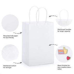 img 3 attached to 🛍️ Enhanced Shopping Business Packaging for Merchandise: 5.25x3.75x8 Dimensions