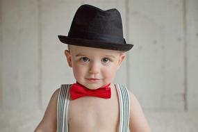 img 3 attached to 🎀 Adorable Bow Checks: Must-Have Accessories for Baby Toddler Kids Boys