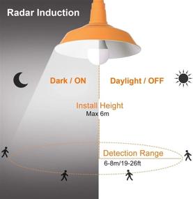 img 2 attached to 💡 Outdoor Security Light with 60 Watt Equivalent Activation