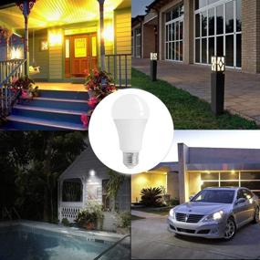 img 3 attached to 💡 Outdoor Security Light with 60 Watt Equivalent Activation