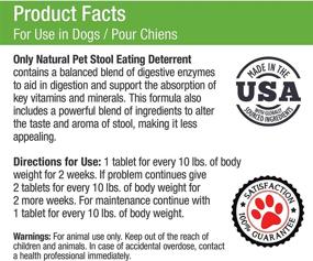 img 2 attached to 🐶 Effective Stool Eating Deterrent for Dogs & Puppies - Prevent Coprophagia with Digestive Enzymes | Natural Pet Supplement - 90 Tablets