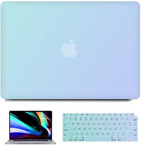 img 4 attached to 👨 iPAPA MacBook Air 13 inch Case 2021-2018: Plastic Hard Shell Cover + Keyboard Cover + Screen Skin - Compatible with A2337 M1 A2179 A1932 & Touch ID