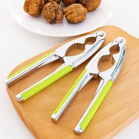 img 2 attached to 🥜 Fani Heavy Duty Walnut Opener Tool with Non-Slip Handle - Nut Shell Cracker, Seafood Cracker for Walnuts & More