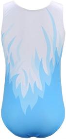 img 3 attached to 💎 Sleeveless Shiny Diamond Gymnastics Leotard - Gyratedream Ballet Dancewear Bodysuit for Adults