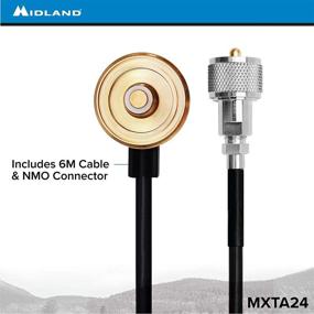 img 2 attached to 📡 Midland 6 Meter Antenna Cable | NMO Connector | Compatible with Midland MicroMobile MXT105, MXT115, MXT275, MXT400
