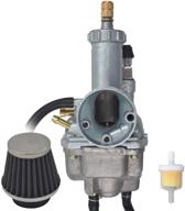 🚗 carburetor &amp; air filter set for kawasaki bayou 250 klf250a and bayou 220 klf220a carb logo