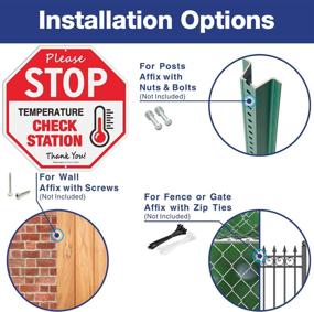 img 2 attached to Temperature Station Aluminum Reflective Resistant Occupational Health & Safety Products