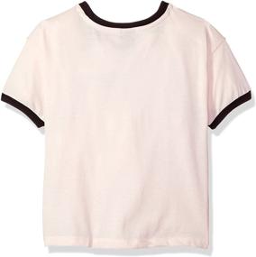 img 1 attached to PUMA Girls' Drop Shoulder V-Neck Tee: A Stylish and Comfortable Choice for Girls