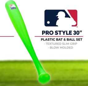 img 3 attached to SEO-Optimized: Franklin Sports MLB 30-inch Plastic Bat & Ball Set – Authentic Design!